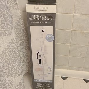 4 tier corner shower organizer